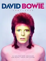 David Bowie Notenblätter David Bowie 1947-2016