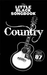  Notenblätter The little black SongbookCountry