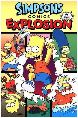 Kartonierter Einband Simpsons Comics - Explosion von Matt Groening