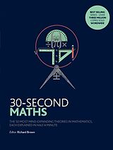 Couverture cartonnée 30-Second Maths de Richard J. Brown