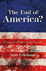 Couverture cartonnée The End of America? de Alan Friedman