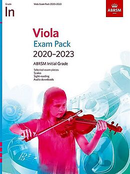  Notenblätter Viola Exam Pack 2020-2023