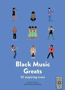 E-Book (epub) 40 Inspiring Icons: Black Music Greats von Olivier Cachin