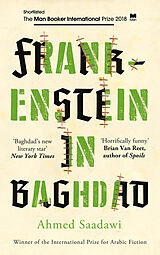 Couverture cartonnée Frankenstein in Baghdad de Ahmed Saadawi