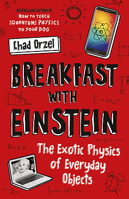 Couverture cartonnée Breakfast with Einstein de Orzel Chad