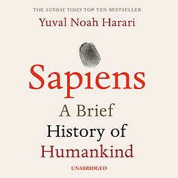 Livre Audio CD Sapiens: A Brief History of Humankind de Yuval Noah Harari