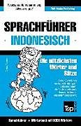 Kartonierter Einband Sprachführer Deutsch-Indonesisch Und Thematischer Wortschatz Mit 3000 Wortern von Andrey Taranov