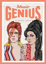 Textkarten / Symbolkarten Genius Music Playing Cards von Rik Lee