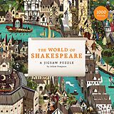 Broschiert The World of Shakespeare: 1000-Piece Jigsaw Puzzle von Adam Simpson