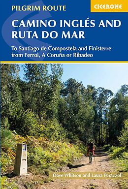 Couverture cartonnée The Camino Ingles and Ruta do Mar de Dave Whitson, Laura Perazzoli