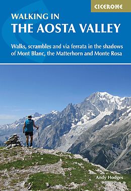 Broché Walking in the Aosta Valley de Andy Hodges