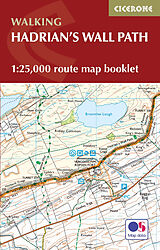 Carte (de géographie) Hadrian's Wall Path Map Booklet de Mark Richards