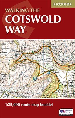 Broché The Cotswold Way - Map Booklet de Kev Reynolds