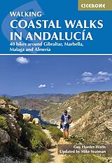 Couverture cartonnée Coastal Walks in Andalucia de Hunter-Watts Guy