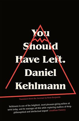 E-Book (epub) You Should Have Left von Daniel Kehlmann