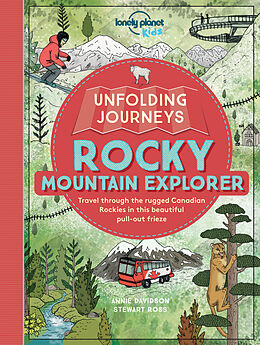 Couverture cartonnée Unfolding Journeys Rocky Mountain Explorer de Lonely Planet Kids, Stewart Ross