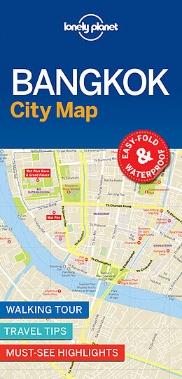 Carte (de géographie) Bangkok 1st ed de Lonely Planet