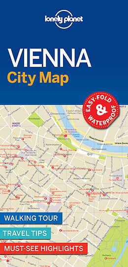 Carte (de géographie) Vienna 1st ed de Lonely Planet