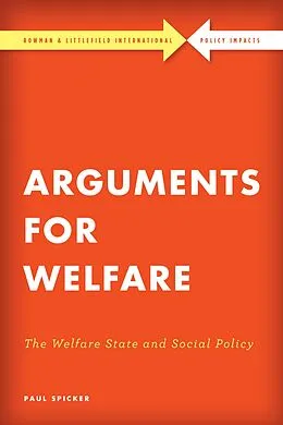 E-Book (epub) Arguments for Welfare von Paul Spicker