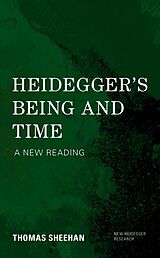 Couverture cartonnée Heidegger's Being and Time de Thomas Sheehan