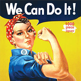 Adult Jigsaw Puzzle J. Howard Miller: Rosie the Riveter Poster Spiel