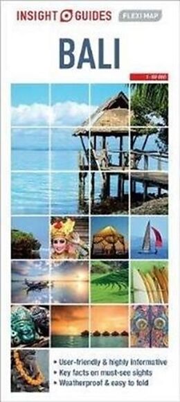(Land)Karte Bali von Insight Guides