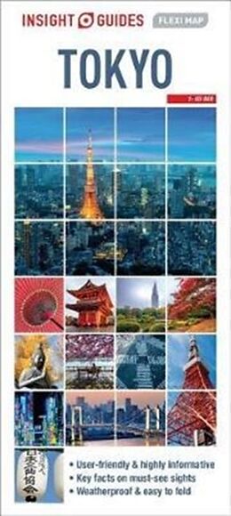Carte (de géographie) Tokyo 1:16 500 de Insight Guides