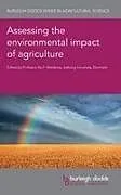 Fester Einband Assessing the environmental impact of agriculture von