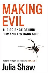 Kartonierter Einband Making Evil von Julia Shaw