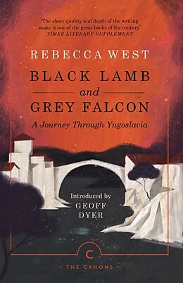 Couverture cartonnée Black Lamb and Grey Falcon de West Rebecca