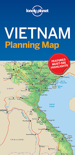 Carte (de géographie) Vietnam Planning Map de 