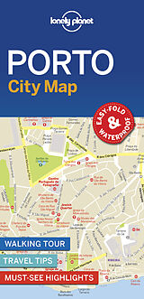 Carte (de géographie) pliée Lonely Planet Porto City Map de Lonely Planet