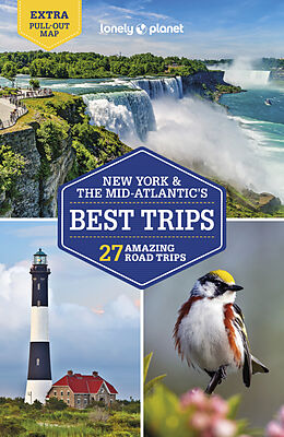 Broché New York & the Mid-Atlantic trips : 30 amazing road trips de Lonely Planet, Richmond Simon, Amy C Balfour