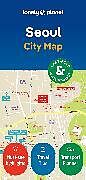 gefaltete (Land)Karte Lonely Planet Seoul City Map von 