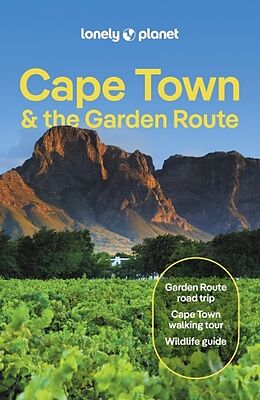 Broché Cape Town and the Garden Route de Lonely Planet, Fitzpatrick Mary, Neema Githere