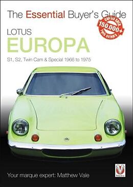 Kartonierter Einband Lotus Europa von Matthew Vale