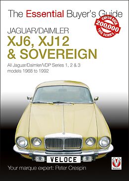 eBook (epub) Jaguar/Daimler XJ6, XJ12 & Sovereign de Peter Crespin