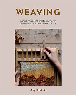 Couverture cartonnée Weaving de Mary Maddocks