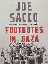 Kartonierter Einband Footnotes in Gaza von Joe Sacco