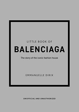 Livre Relié Little Book of Balenciaga de Emmanuelle Dirix