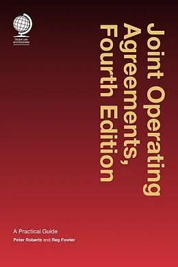 E-Book (epub) Joint Operating Agreements von Peter Roberts, Reg Fowler