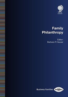 eBook (epub) Family Philanthropy de 