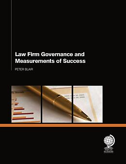 eBook (epub) Law Firm Governance and Measurements of Success de Peter Blair