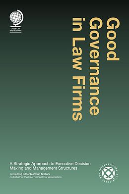 E-Book (epub) Good Governance in Law Firms von 
