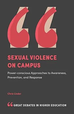 E-Book (pdf) Sexual Violence on Campus von Chris Linder