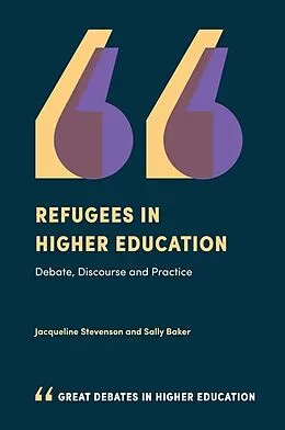 E-Book (pdf) Refugees in Higher Education von Jacqueline Stevenson