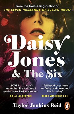 Couverture cartonnée Daisy Jones & The Six de Taylor Jenkins Reid