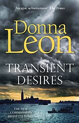 Couverture cartonnée Transient Desires de Donna Leon