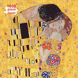 Adult Jigsaw Gustav Klimt: The Kiss: 1000 Piece Jigsaw Puzzle Spiel