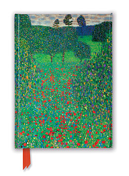 Blankobuch geb Gustav Klimt: Poppy Field (Foiled Journal) von 